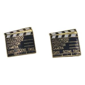 Vintage 80’s Hollywood California Director Clapboard Lapel Travel Souvenir Pin